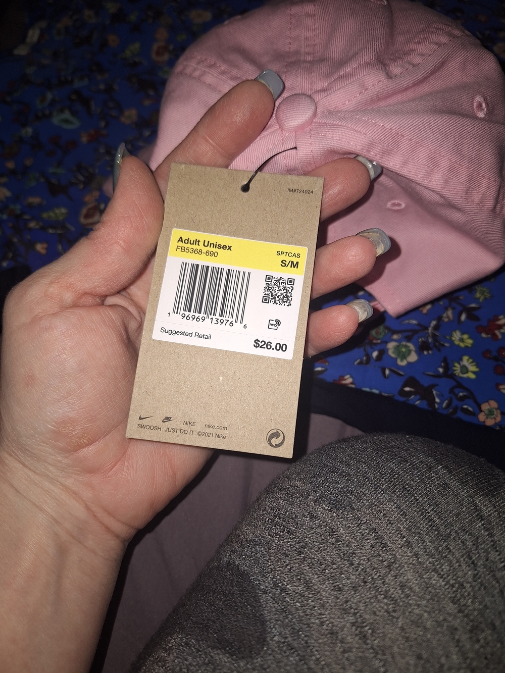 Nike Pink Swoosh Club Cap - Picture 3 of 5